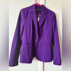 Zara Vibrant Purple Blazer